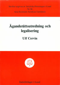 Äganderättsutredning och legalisering